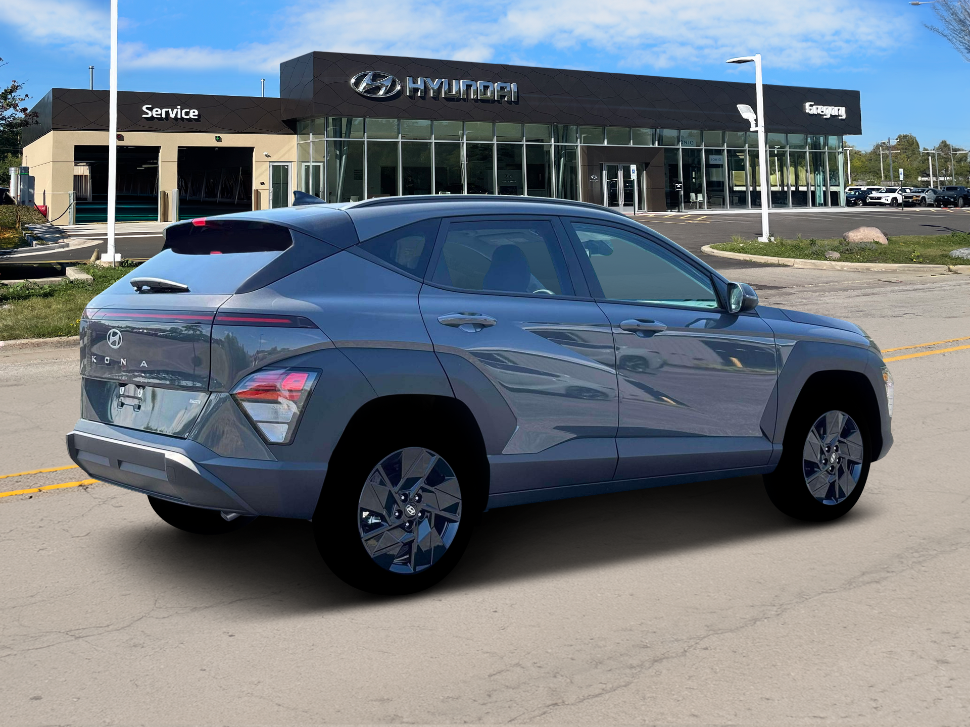 New 2026 Gray Hyundai SEL Sport AWD image 8