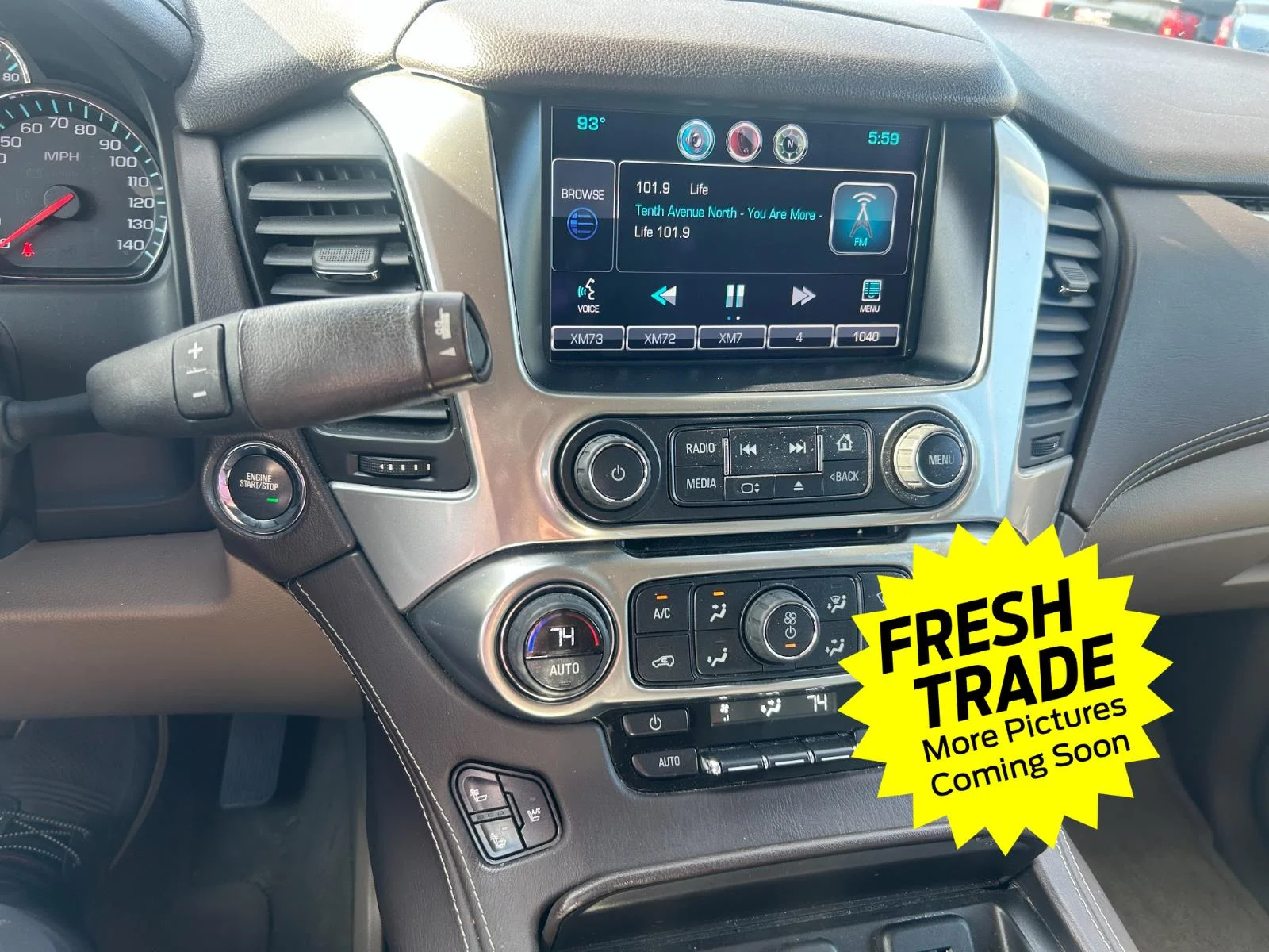 Used 2015 White Diamond Tricoat Chevrolet LTZ image 9