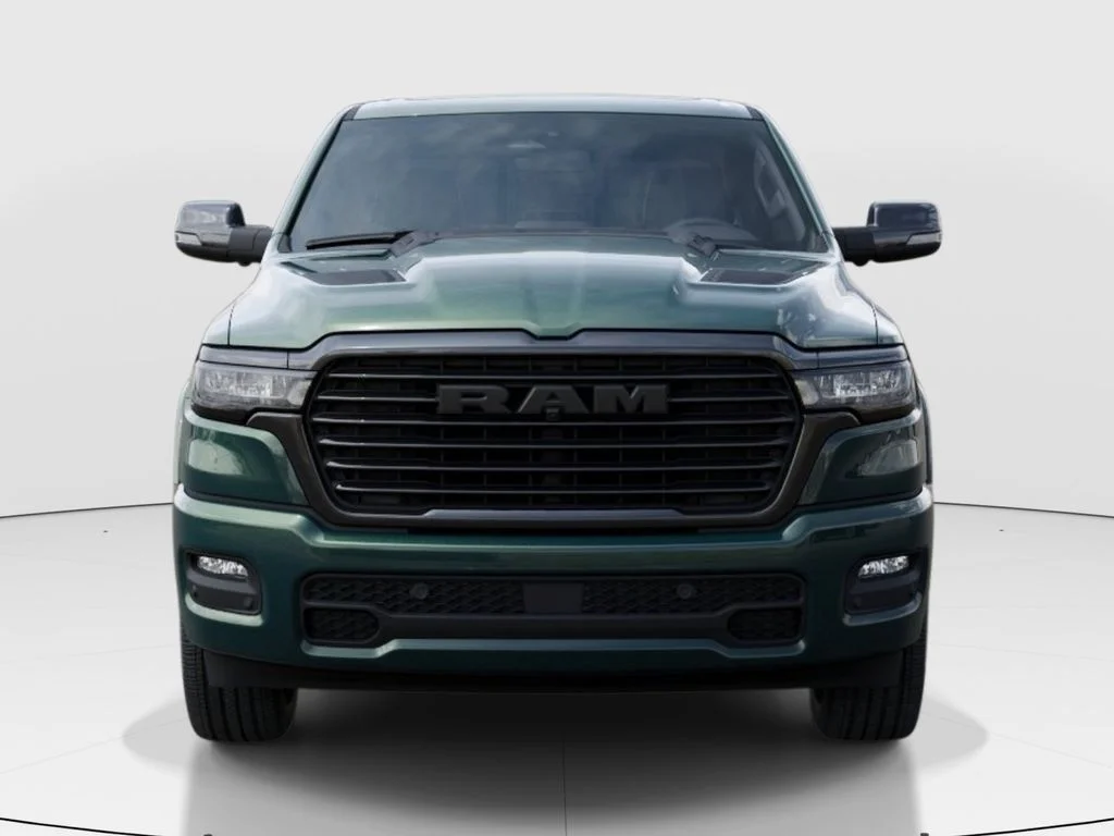 New 2026 Serrano-Green Metallic Exterior Paint RAM Laramie image 7