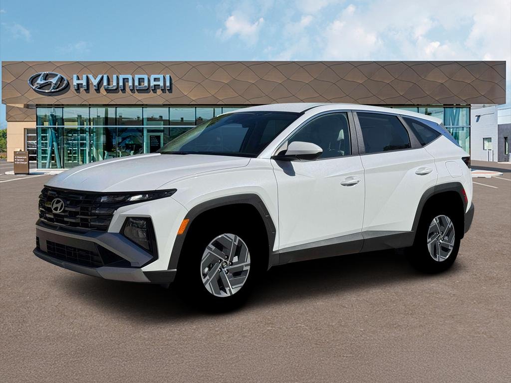 New 2026 Creamy White Pearl Hyundai Blue image 2