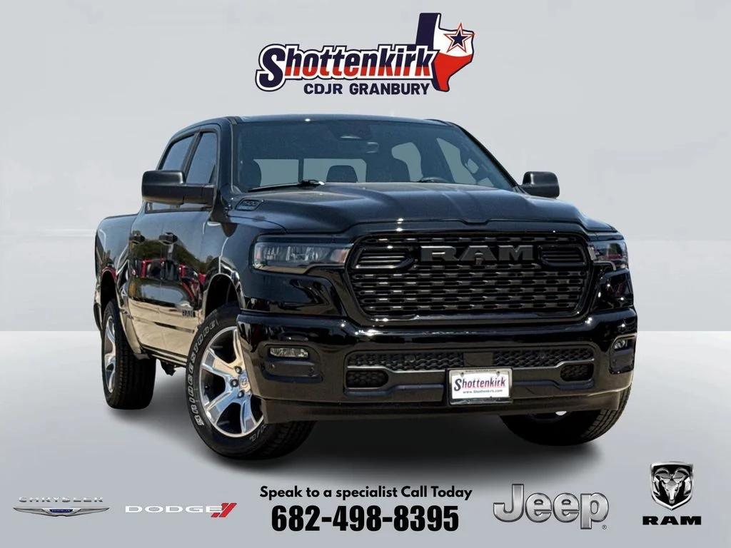New 2026 Diamond Black Crystal Pearlcoat RAM Express image 1