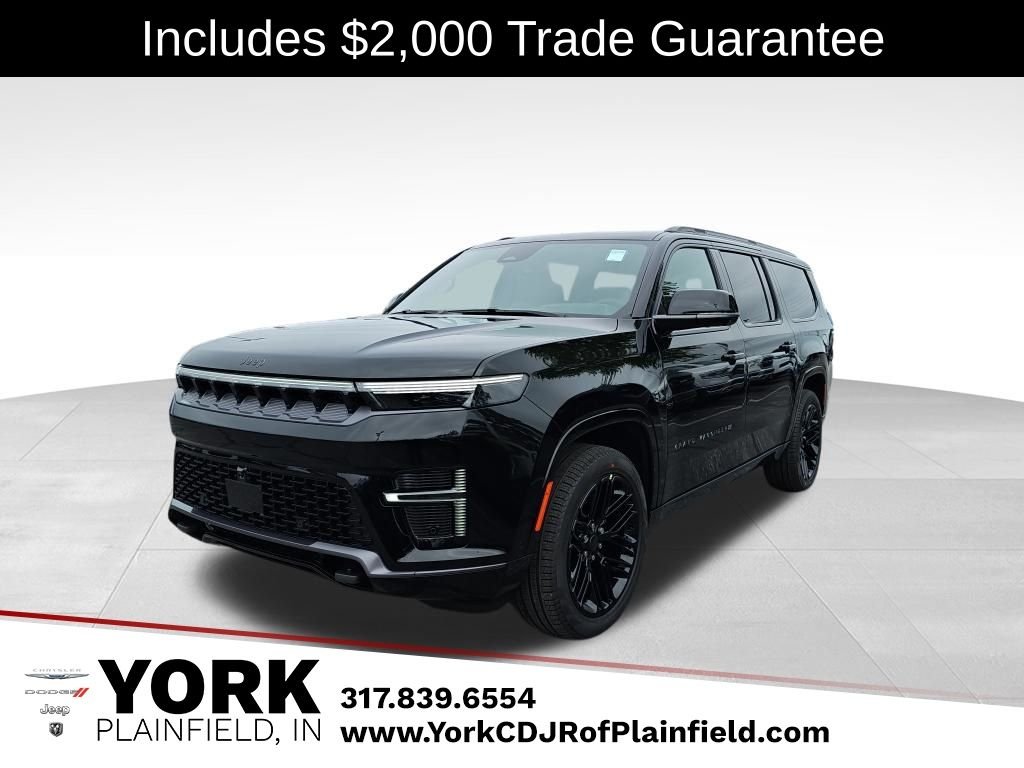 New 2026 High Gloss Black Exterior Paint Jeep Limited Reserve image 1