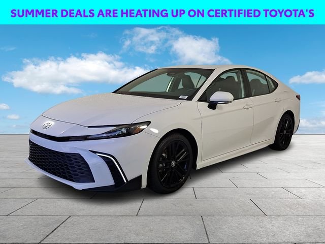 Used 2025 White Toyota SE image 4