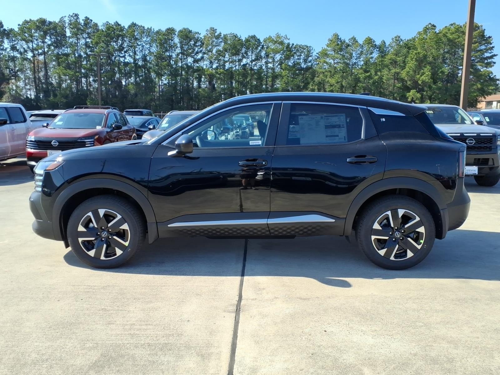 New 2026 Super Black Nissan SV image 8