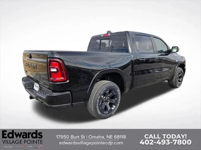 New 2026 Diamond Black Crystal Pearlcoat RAM BIG HORN image 3