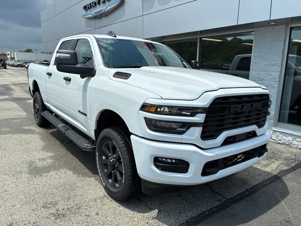 New 2026 Bright White Clear-Coat Exterior Paint RAM Big Horn image 6