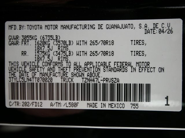 New 2026 Black Toyota TRD Off-Road i-FORCE MAX image 30