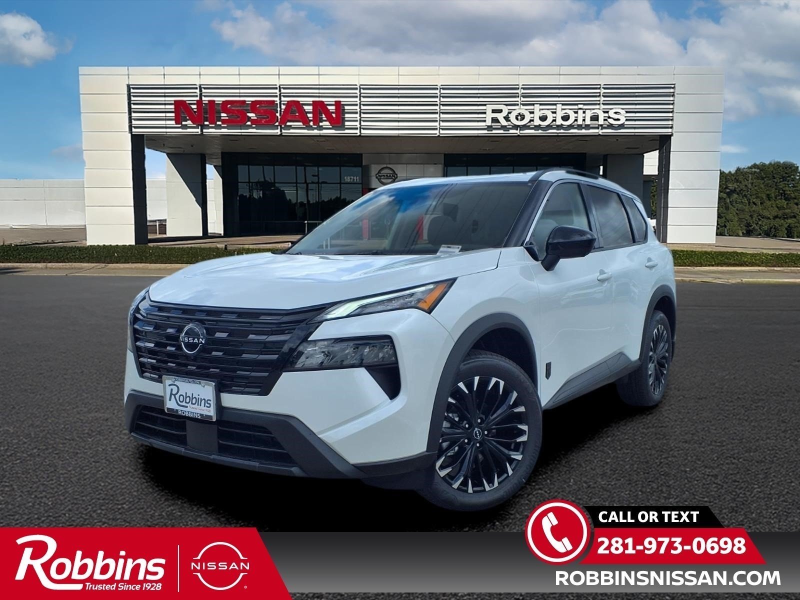 2026 Nissan Rogue Dark Armor™ White at Robbins Nissan