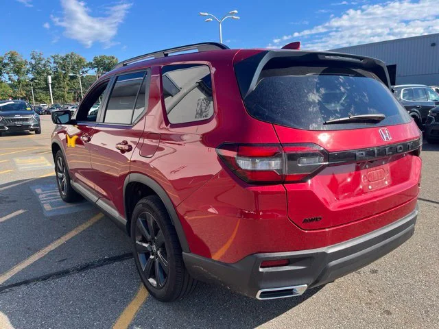 Used 2025 Radiant Red Metallic II Honda Sport image 5