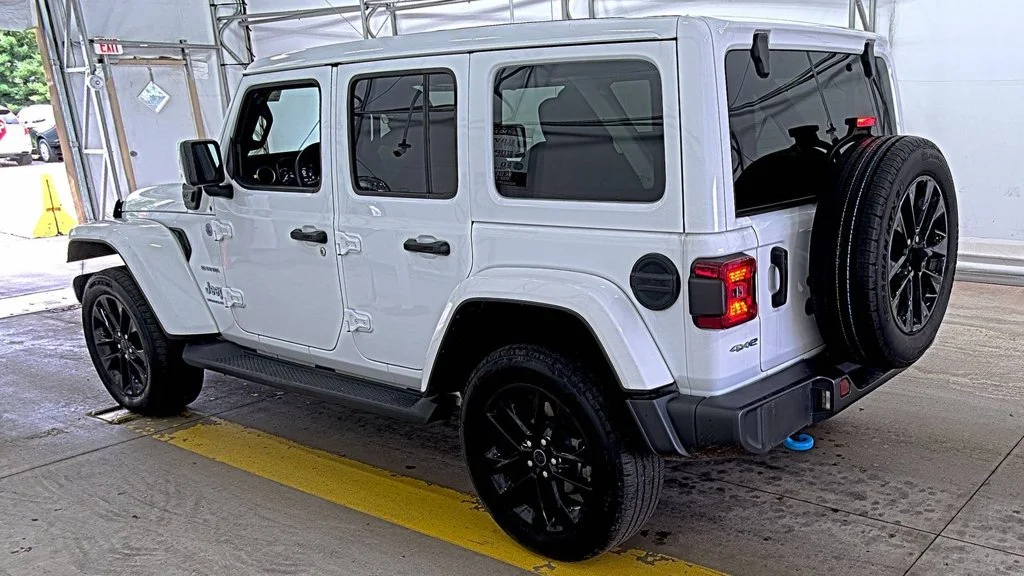 Used 2024 White Jeep Sahara 4xe image 4