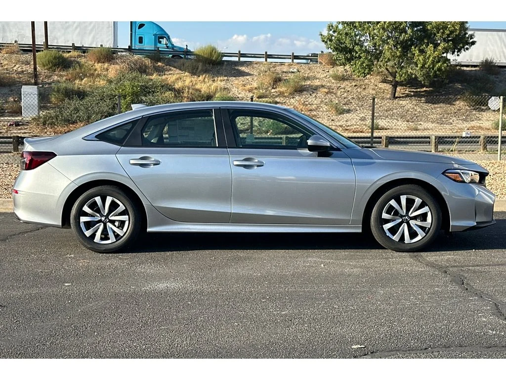New 2026 Solar Silver Metallic Honda LX image 3