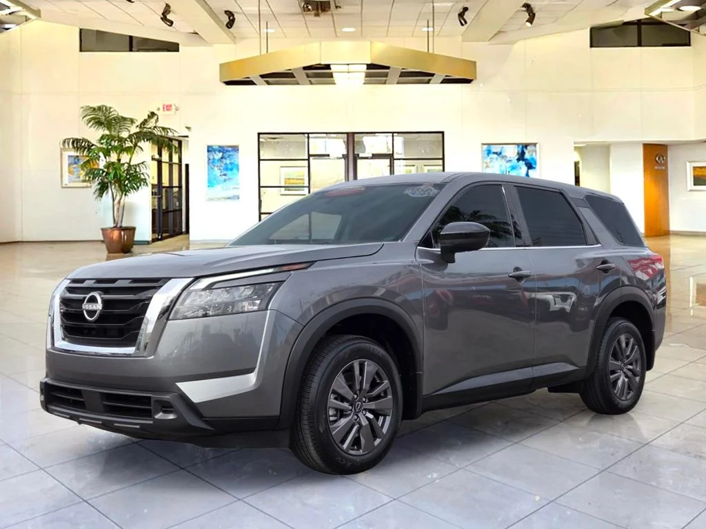 Certified Used 2023 Gray Nissan S image 1