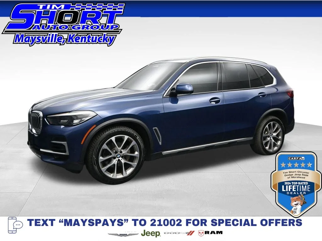 Used 2023 Blue BMW xDrive40i image 1