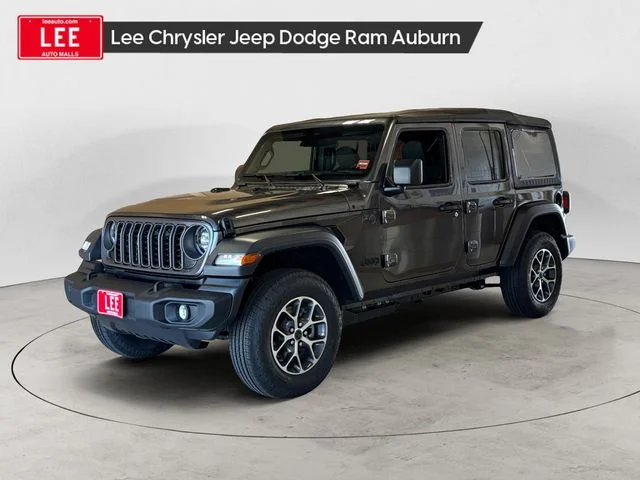 New 2026 Gray Jeep Sport S image 1