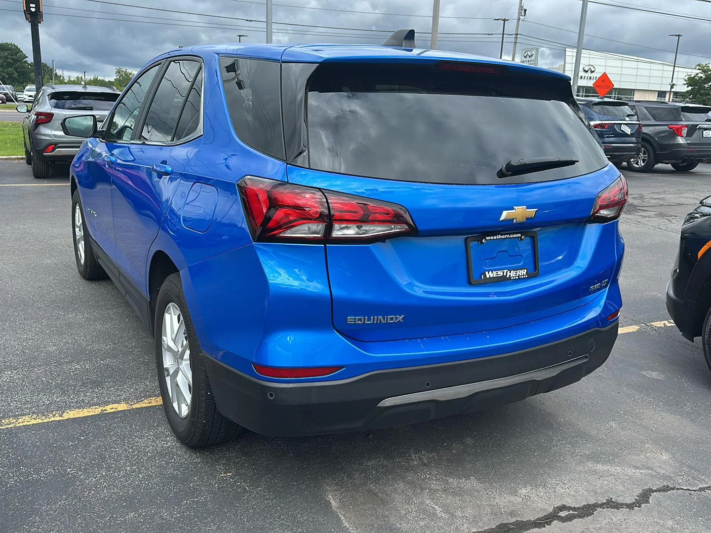 Used 2024 Riptide Blue Metallic Chevrolet LT image 4