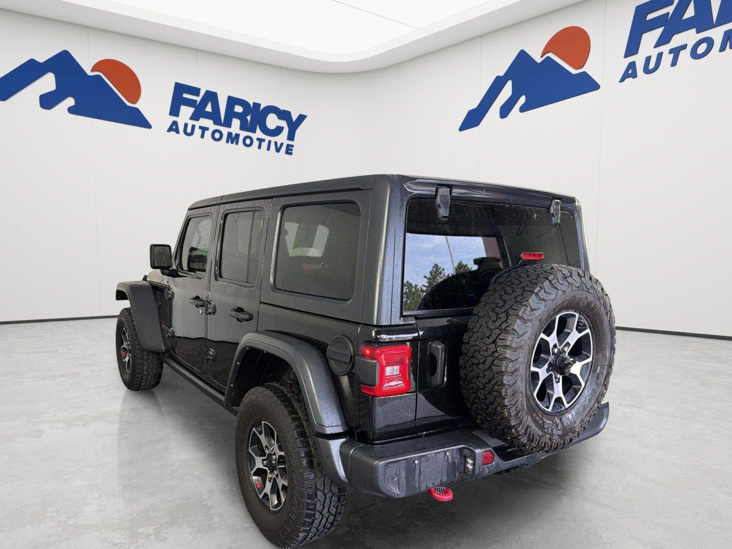 Used 2021 Black Clearcoat Jeep Unlimited Rubicon image 7