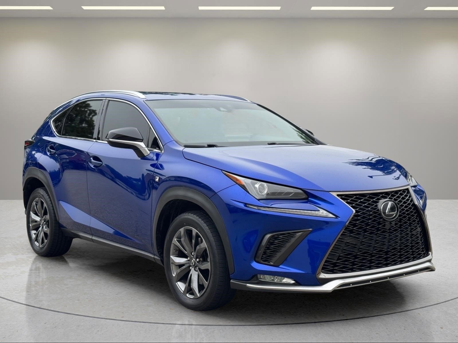 Used 2018 Blue Mica Lexus NX 300 F Sport image 7