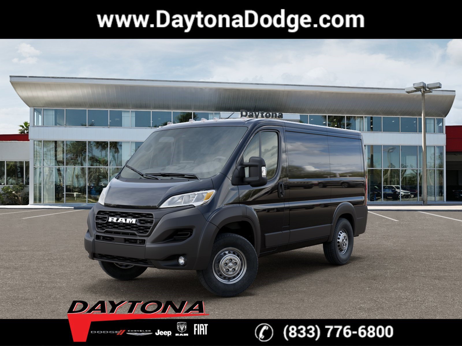 New 2026 Black Clearcoat RAM Tradesman image 1