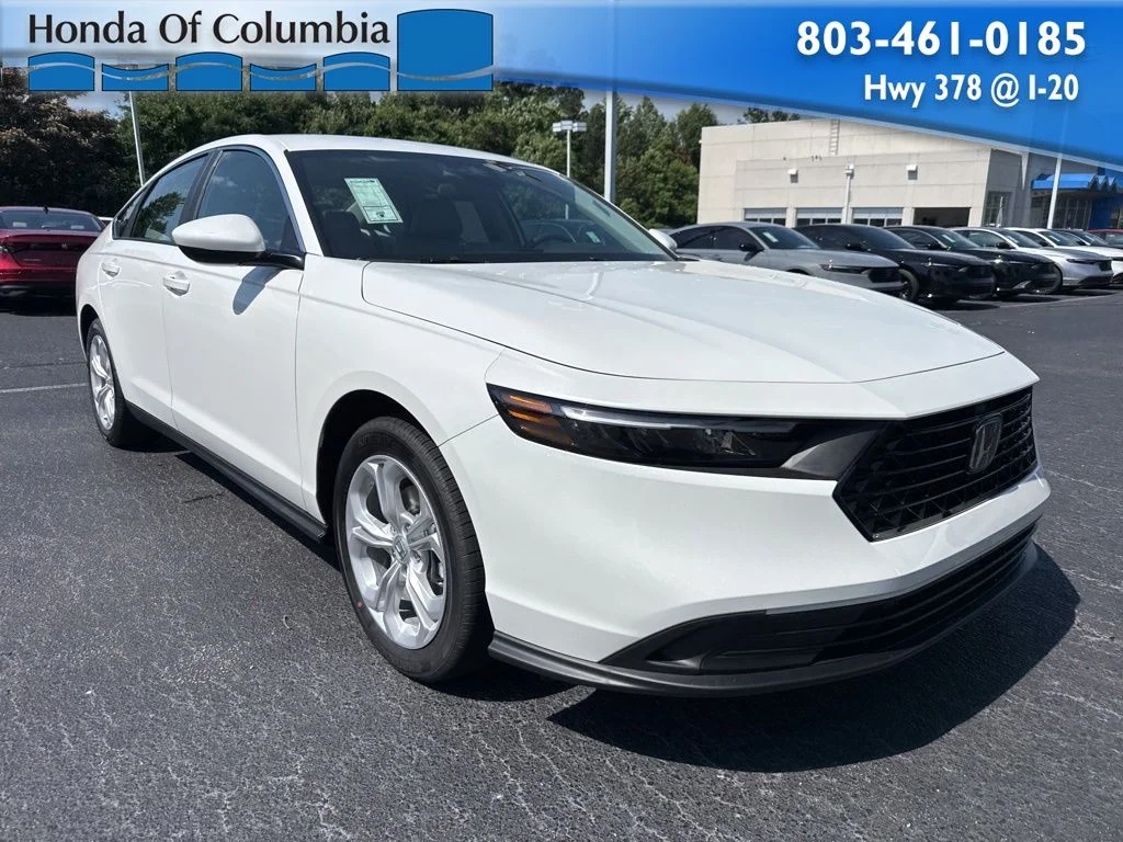 New 2026 Platinum White Pearl Honda LX image 1