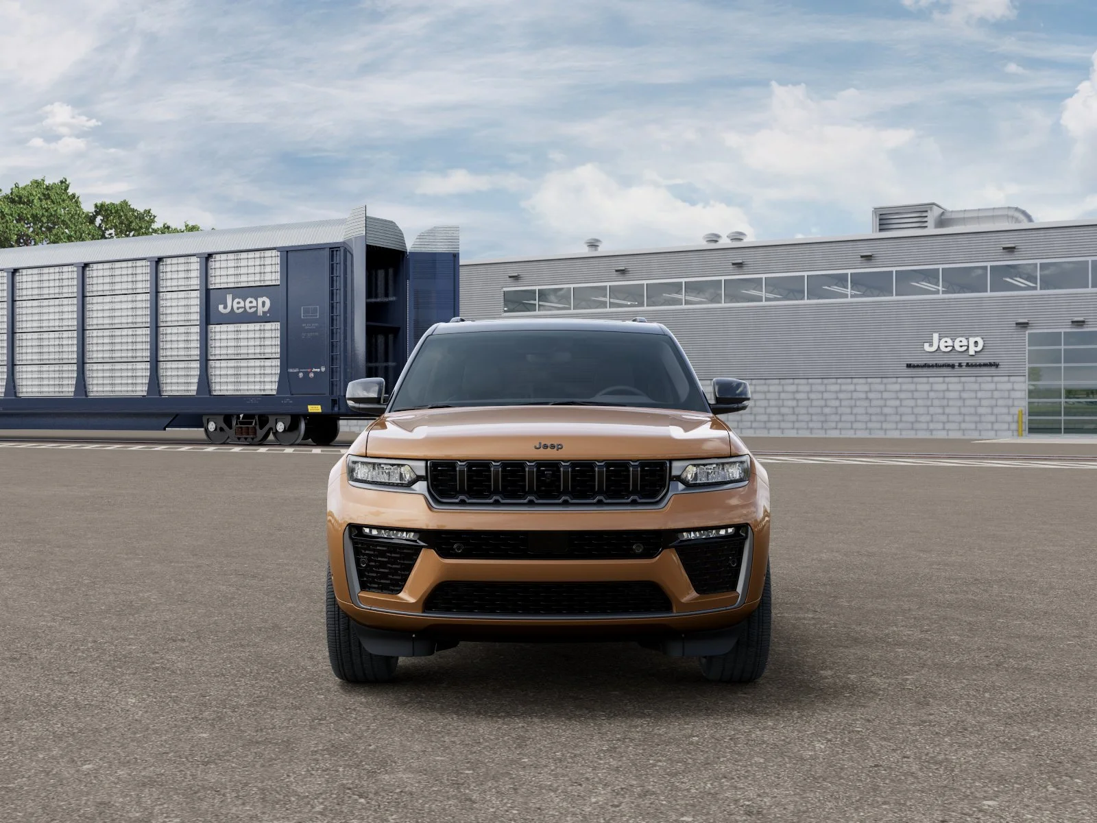 New 2026 Copper Shino Metallic Clear-Coat Exterior Paint Jeep Summit image 6