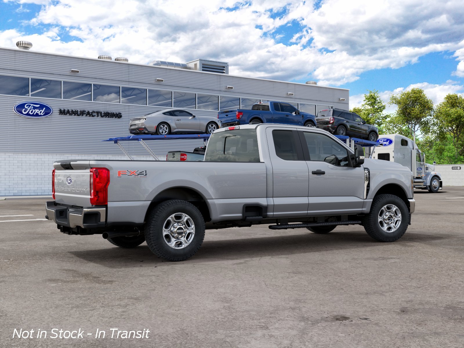 New 2027 Iconic Silver Metallic Ford XLT image 6