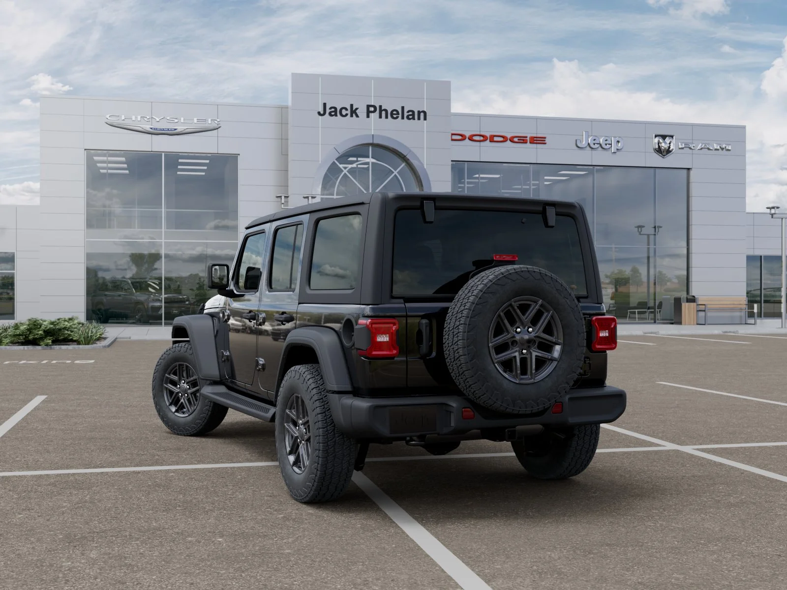 New 2026 Black Clear-Coat Exterior Paint Jeep Sport S image 29