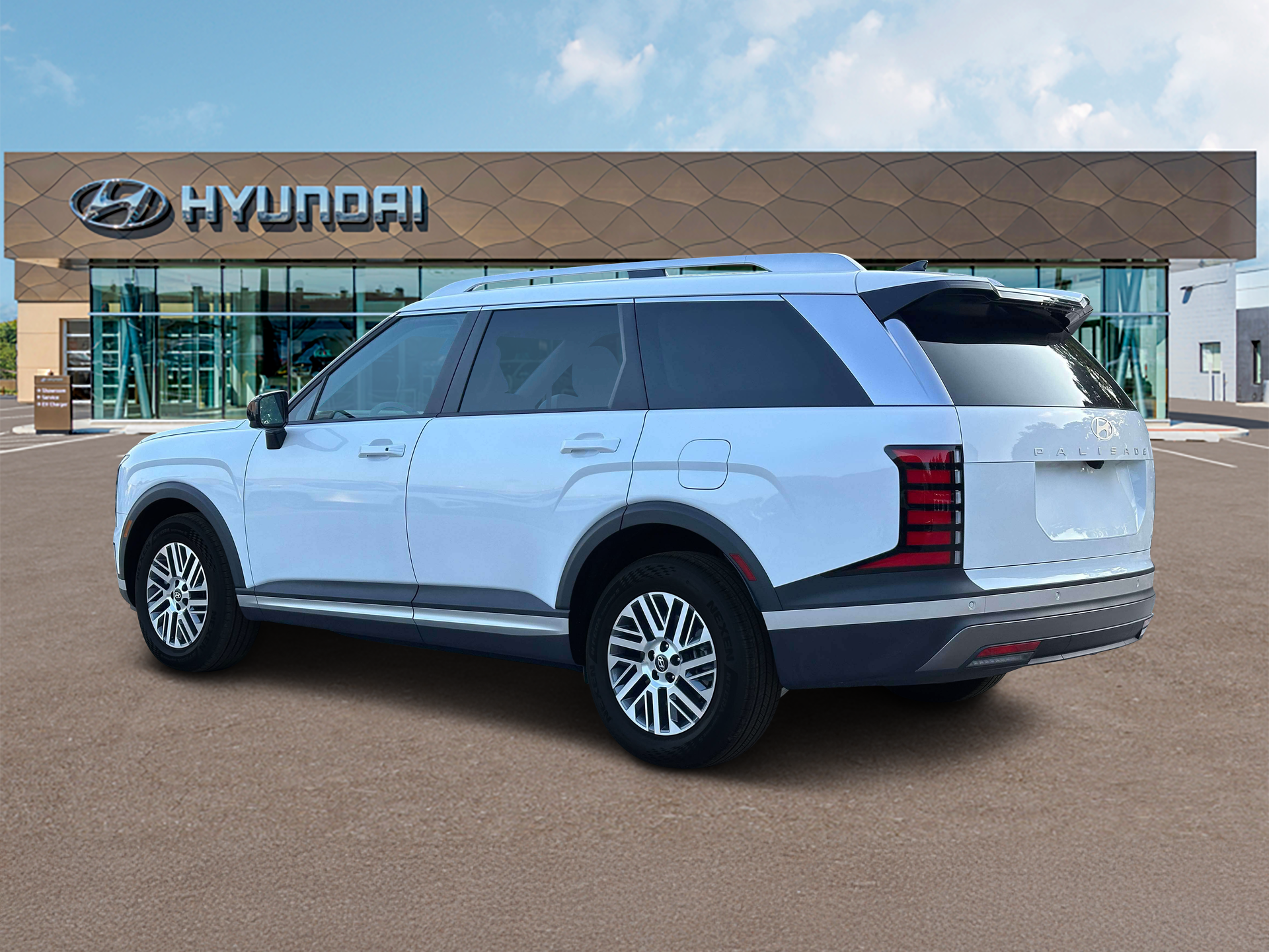 New 2027 White Hyundai SEL AWD image 4
