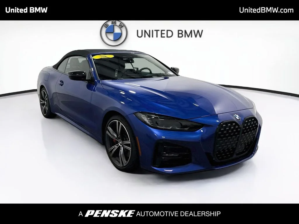 Used 2024 Blue Metallic BMW 430i xDrive image 3