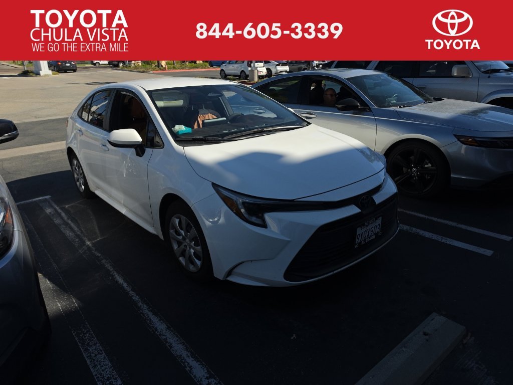 Used 2026 White Toyota LE image 1