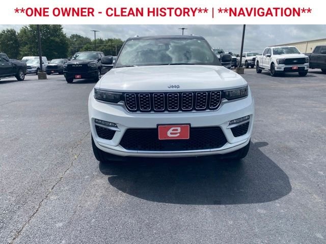 Used 2023 White Jeep Summit Reserve image 2