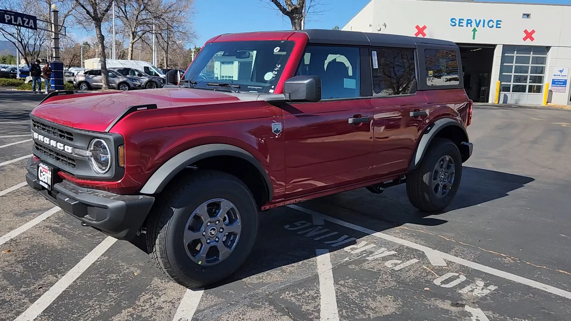 New 2025 Ruby Red Metallic Tinted Clearcoat Ford Big Bend image 2