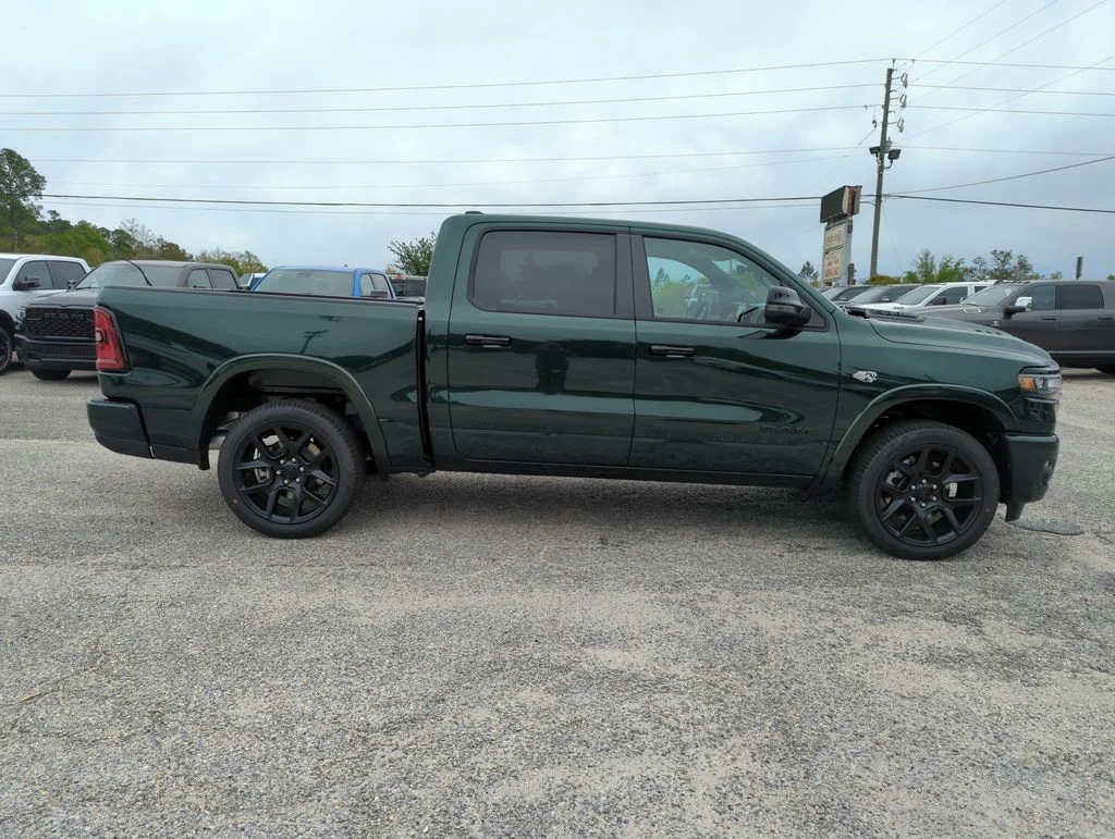 New 2026 Serrano-Green Metallic Exterior Paint RAM Laramie image 3