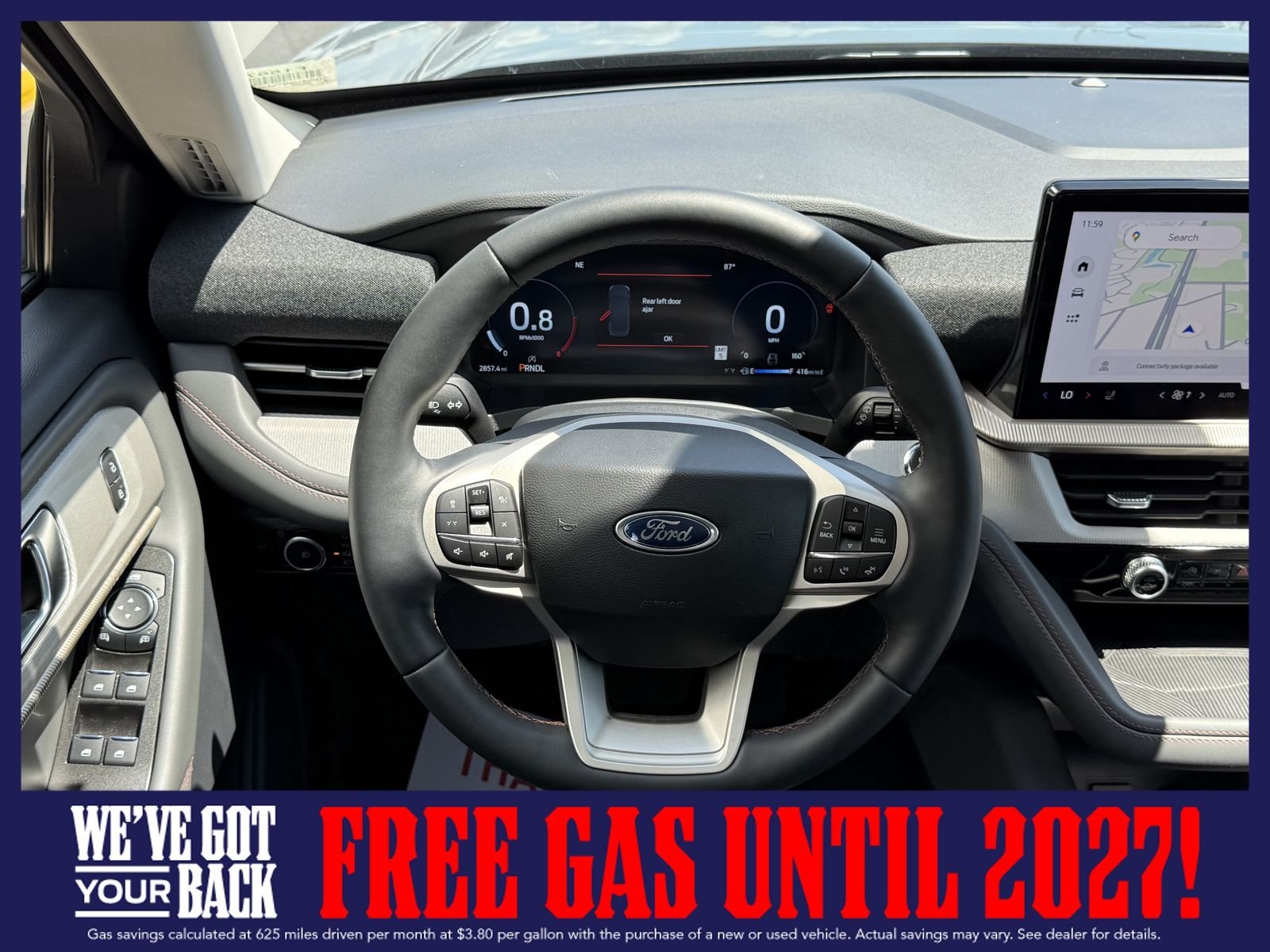New 2026 Vapor Blue Metallic Ford Active image 10