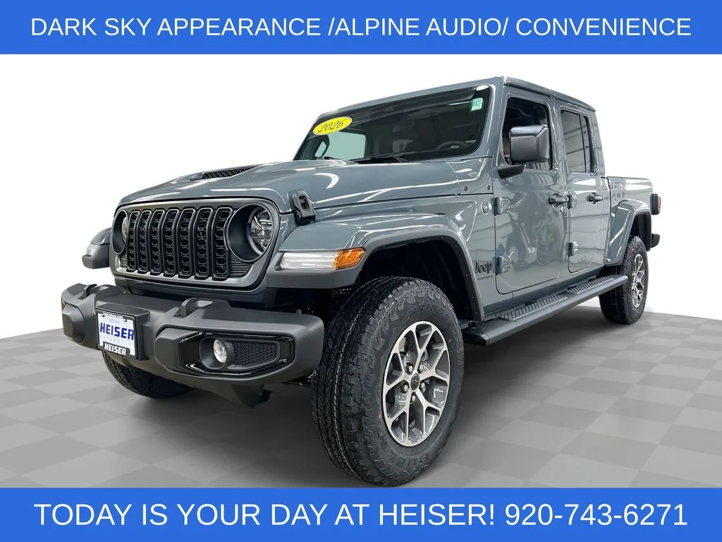 New 2026 Gray Jeep Sport S image 1