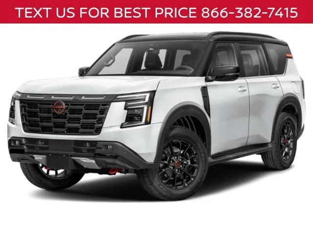 New 2026 Aspen White TriCoat / Super Black Two-tone Nissan PRO-4X® image 1