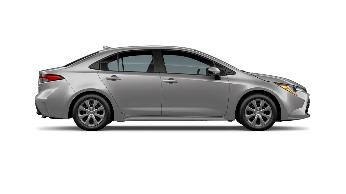 New 2027 Classic Silver Metallic Toyota LE image 12