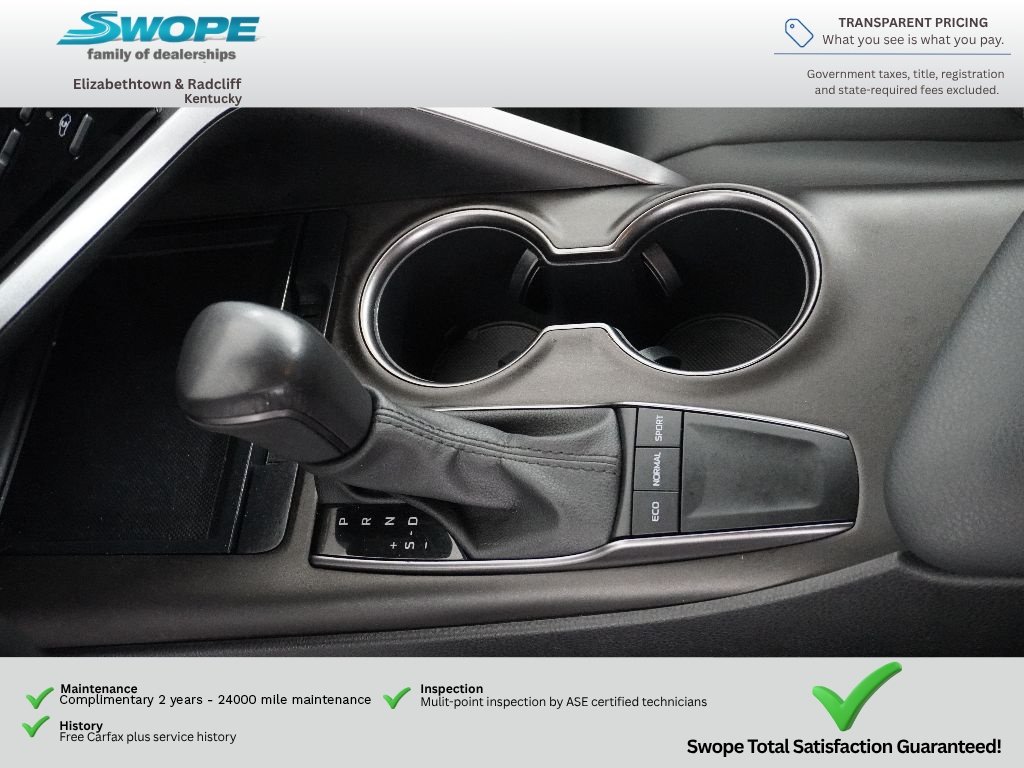 Used 2023 Reservoir Blue Toyota SE Nightshade image 23