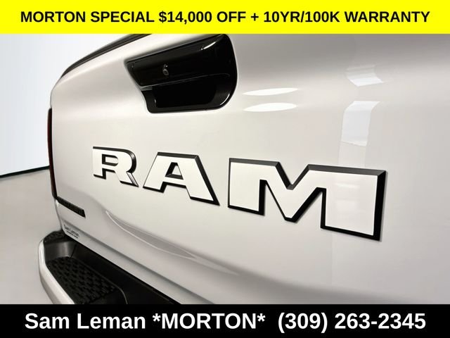 New 2026 Bright White Clear-Coat Exterior Paint Ram Big Horn/Lone Star image 37