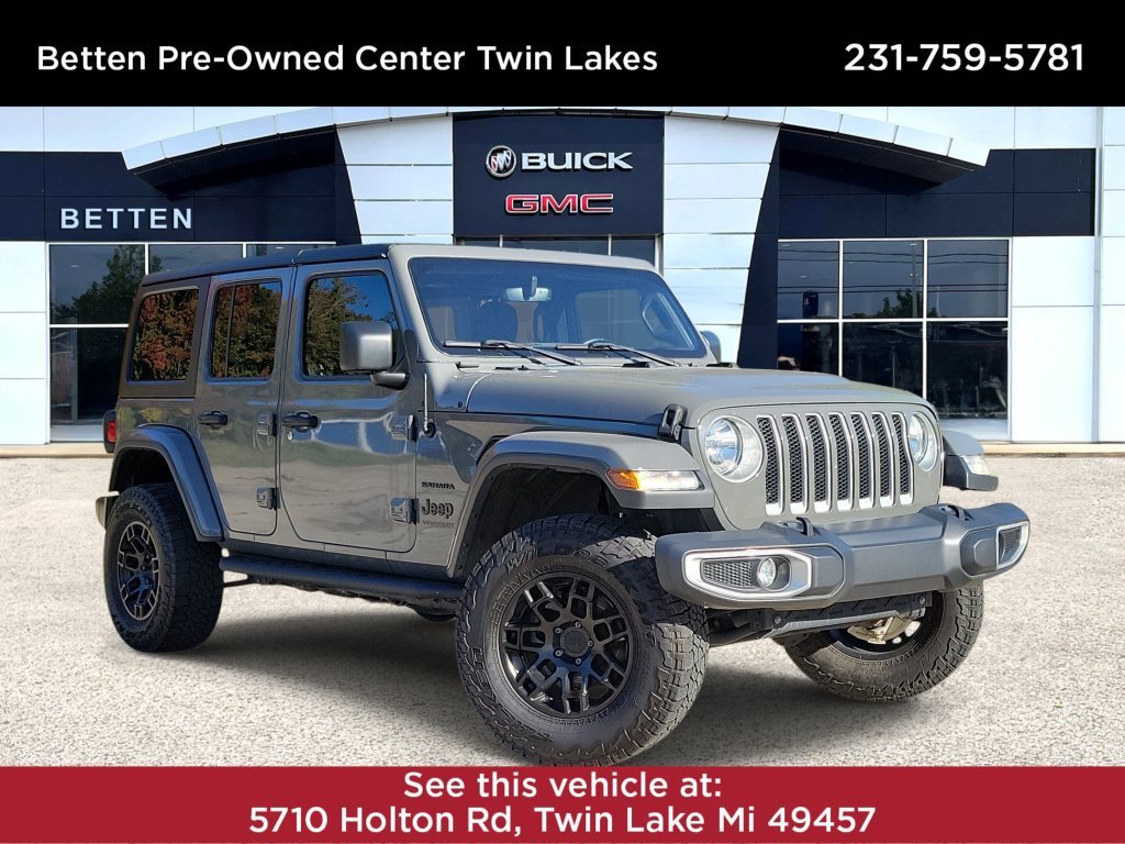Used 2020 Gray Jeep North Edition 4x4 image 1