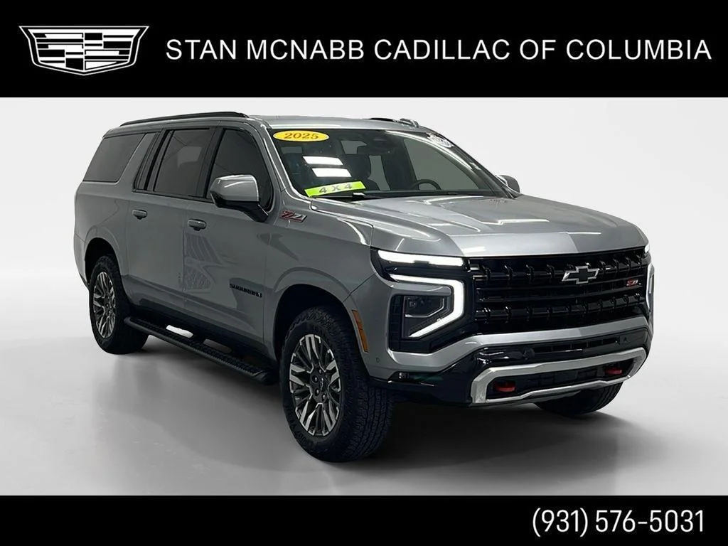Used 2025 Sterling Gray Metallic Chevrolet Z71 image 1