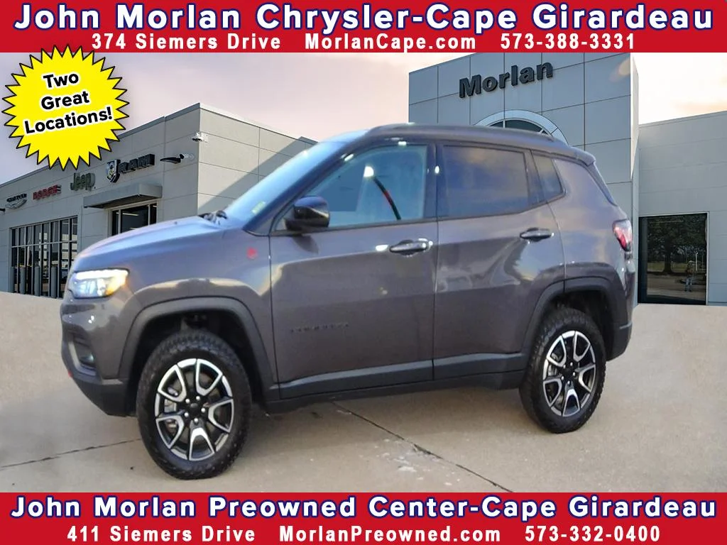 Used 2024 Baltic Gray Metallic Clear Coat (pas) Jeep Trailhawk image 1