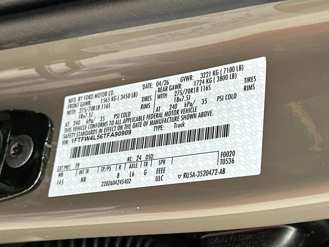 New 2026 Gray Ford Tremor image 21