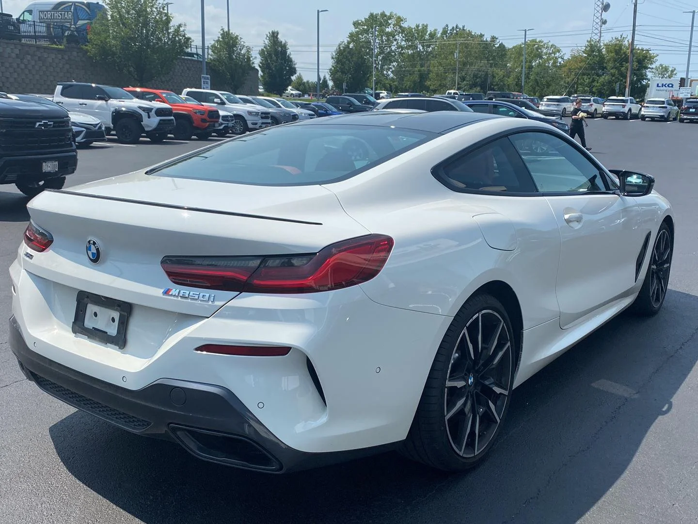 Used 2025 Alpine White BMW M850i xDrive image 3