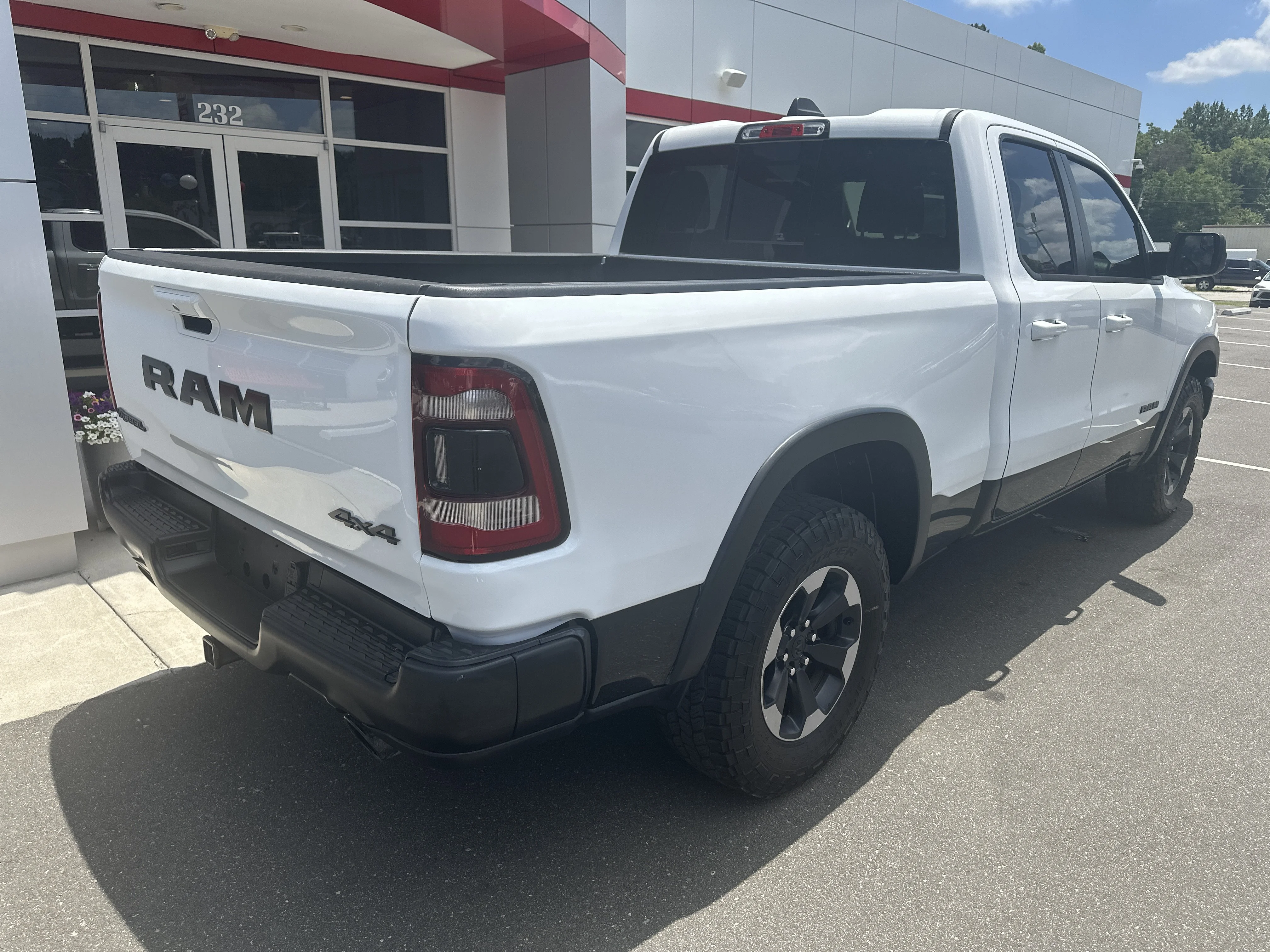 Used 2019 Bright White Clearcoat Ram Rebel image 8