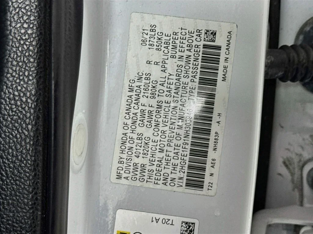 Certified Used 2022 Platinum White Pearl Honda Touring image 42
