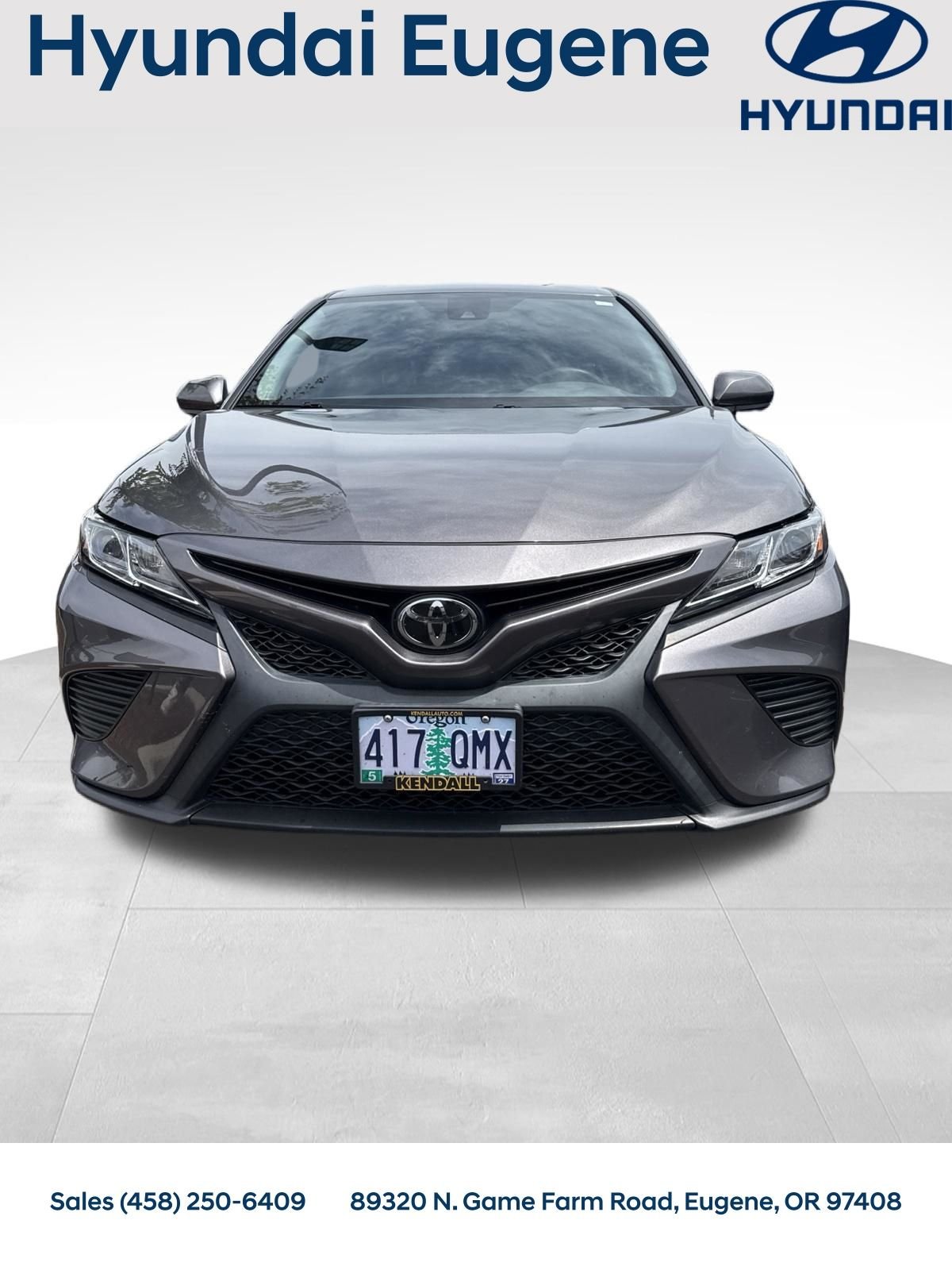 Used 2020 Gray Toyota SE image 1
