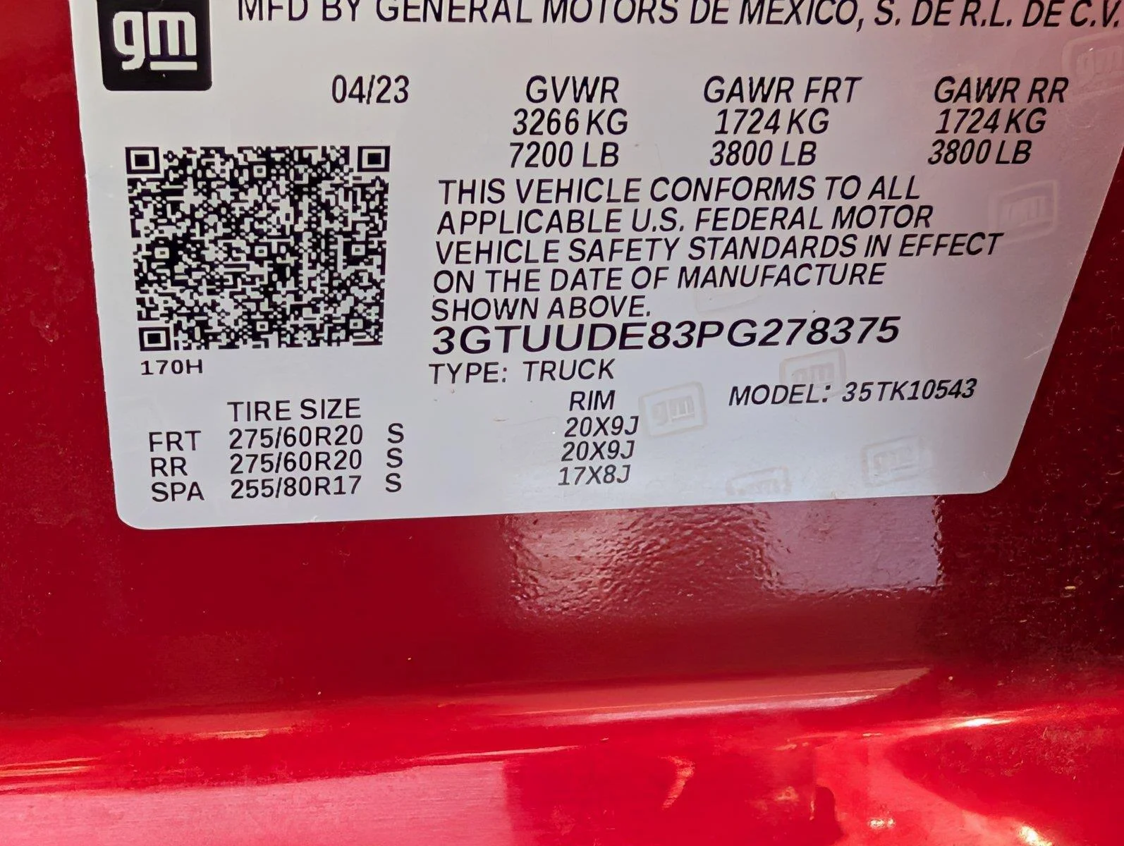 Used 2023 Volcanic Red Tintcoat GMC SLT image 40