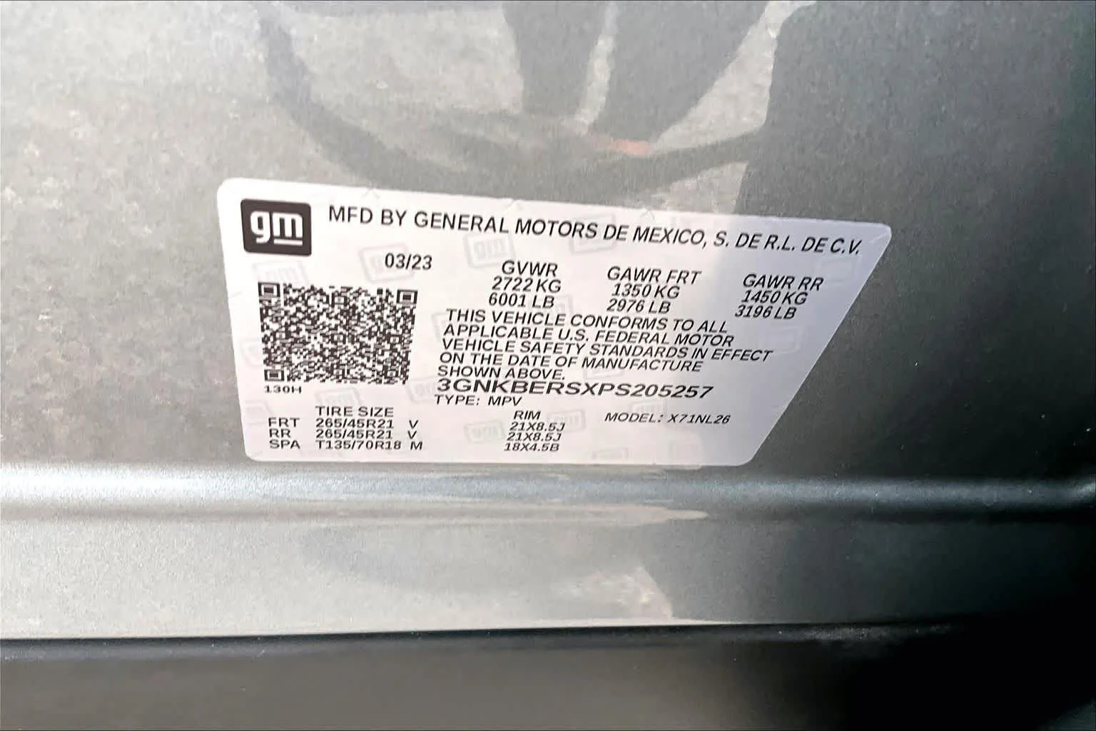 Used 2023 Sterling Gray Metallic Chevrolet RS image 68