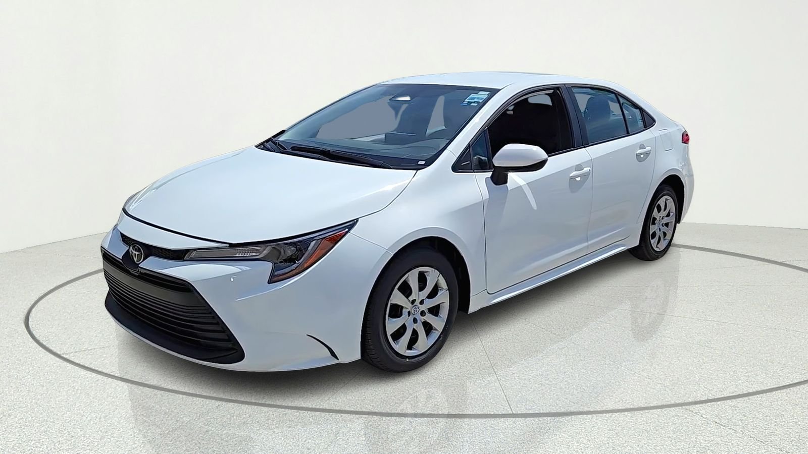 Used 2025 White Toyota LE image 3