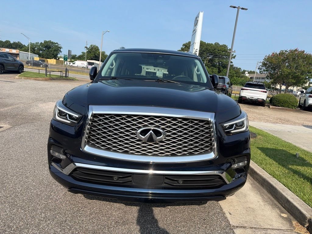 Used 2021 Blue INFINITI LUXE image 2